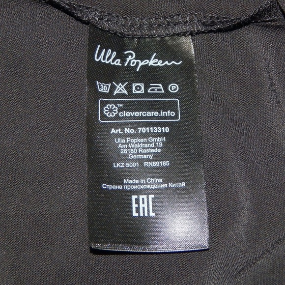 Ulla Popken Womens Plus Size 20/22 Curvy Matte Jersey Round Neck Knit Tank Top - Picture 6 of 8